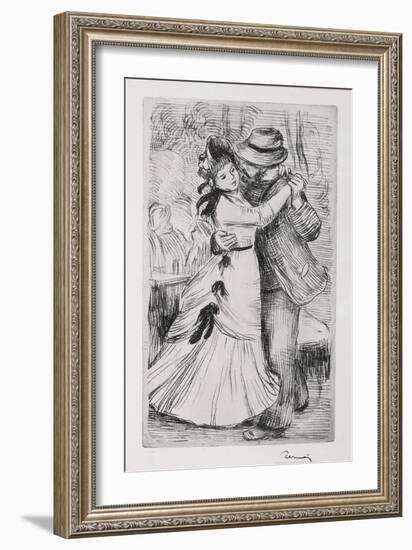 The Dance in the Country-Pierre-Auguste Renoir-Framed Giclee Print