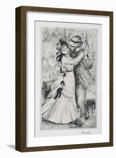 The Dance in the Country-Pierre-Auguste Renoir-Framed Giclee Print