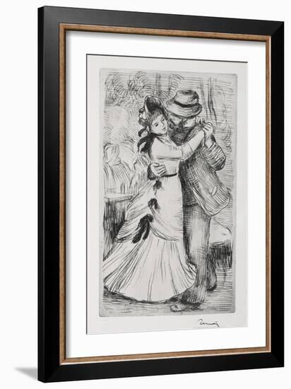 The Dance in the Country-Pierre-Auguste Renoir-Framed Giclee Print