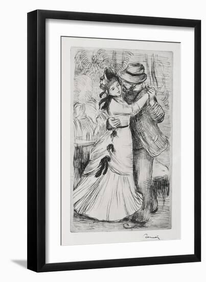 The Dance in the Country-Pierre-Auguste Renoir-Framed Giclee Print