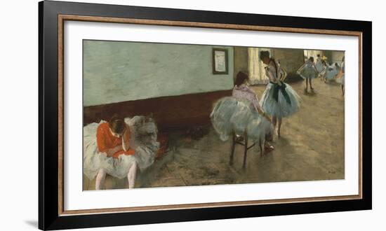 The Dance Lesson, c. 1879-Edgar Degas-Framed Giclee Print