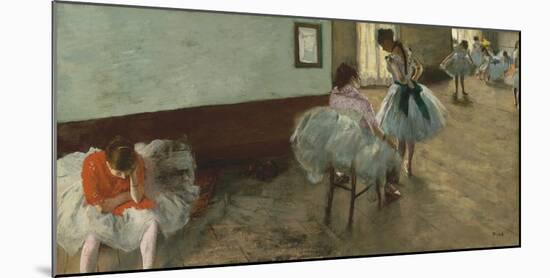 The Dance Lesson, c. 1879-Edgar Degas-Mounted Giclee Print