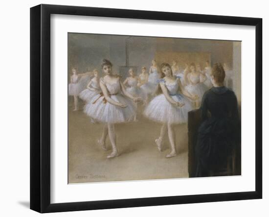 The Dance Lesson-Pierre Carrier-belleuse-Framed Giclee Print