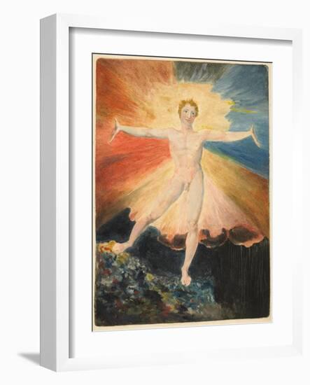 The Dance of Albion-William Blake-Framed Art Print