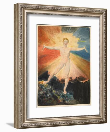 The Dance of Albion-William Blake-Framed Art Print