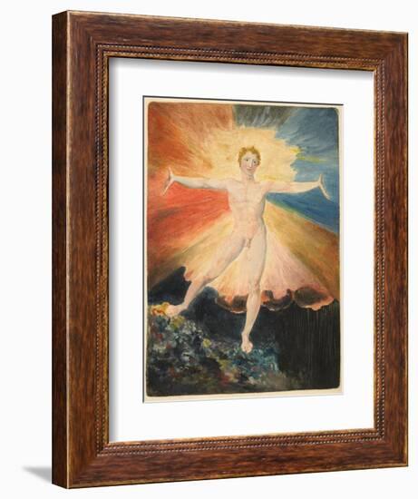 The Dance of Albion-William Blake-Framed Art Print