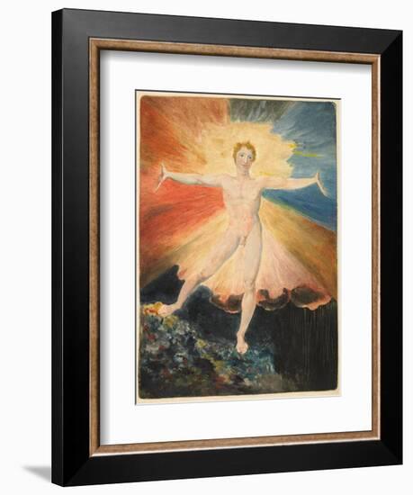 The Dance of Albion-William Blake-Framed Art Print