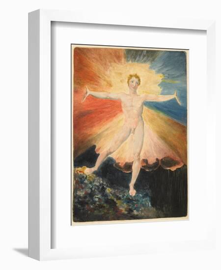 The Dance of Albion-William Blake-Framed Art Print