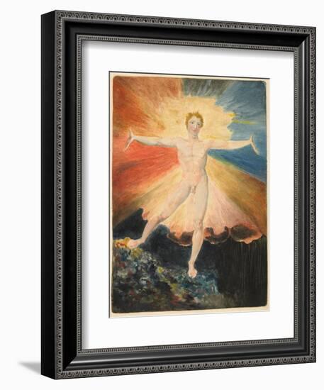 The Dance of Albion-William Blake-Framed Art Print