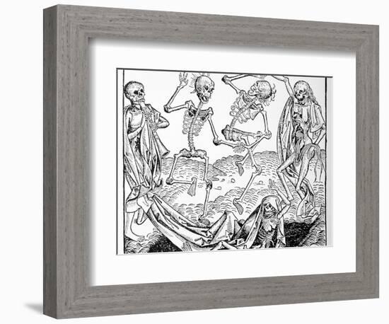 The Dance of Death, Allegorical Artwork-Science Photo Library-Framed Photographic Print