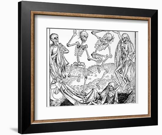 The Dance of Death, Allegorical Artwork-Science Photo Library-Framed Photographic Print