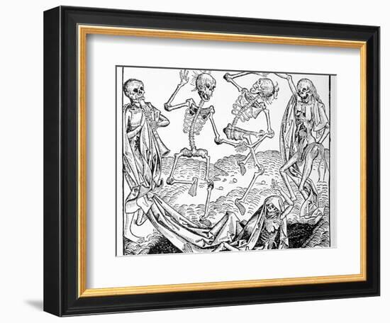 The Dance of Death, Allegorical Artwork-Science Photo Library-Framed Photographic Print