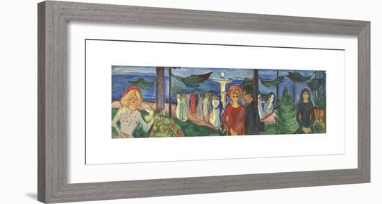 The Dance of Life, 1921-Edvard Munch-Framed Premium Giclee Print
