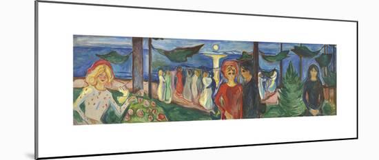 The Dance of Life, 1921-Edvard Munch-Mounted Premium Giclee Print