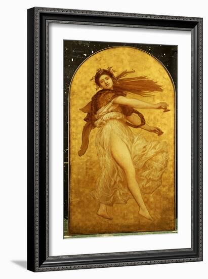 The Dance of the Cymbalists-Frederick Leighton-Framed Giclee Print