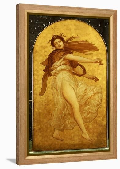 The Dance of the Cymbalists-Frederick Leighton-Framed Premier Image Canvas