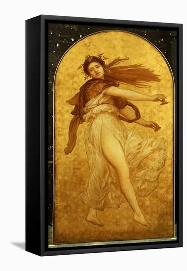 The Dance of the Cymbalists-Frederick Leighton-Framed Premier Image Canvas