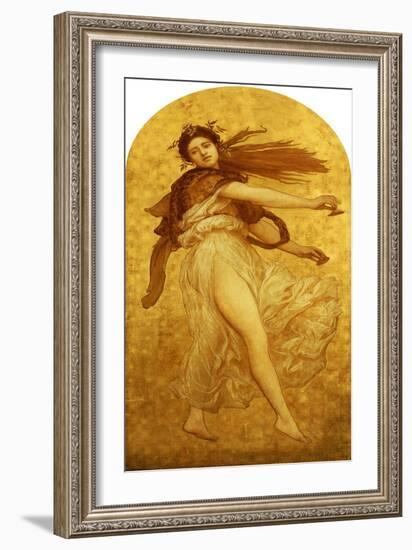 The Dance of the Cymbalists-Frederick Leighton-Framed Giclee Print