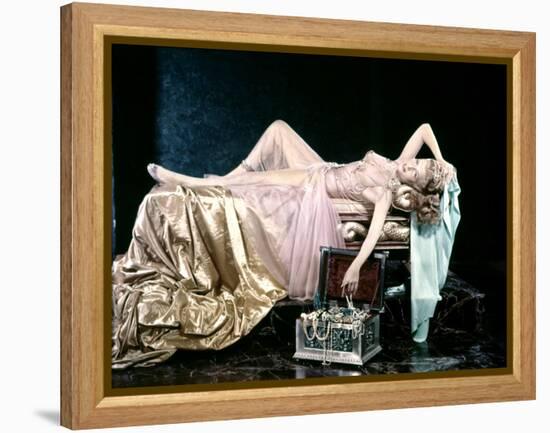 The Dance of the Seven Veils by William Dieterle with Rita Hayworth 1953-null-Framed Stretched Canvas