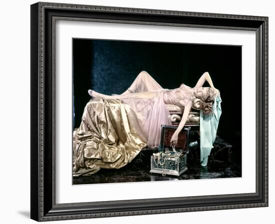 The Dance of the Seven Veils by William Dieterle with Rita Hayworth 1953-null-Framed Photo
