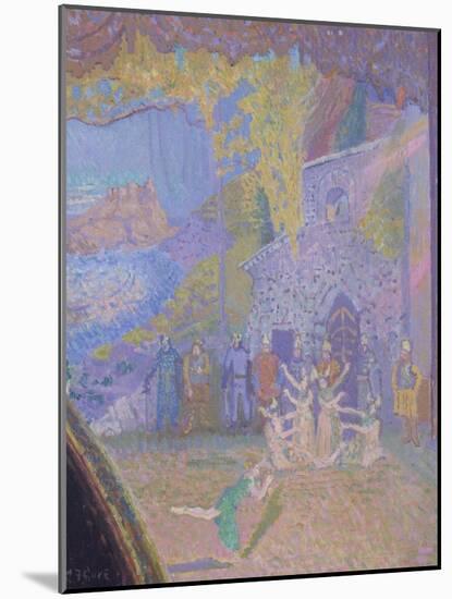 The Dance of the Spirit of Ireland, the Alhambra Music Hall-Spencer Frederick Gore-Mounted Giclee Print