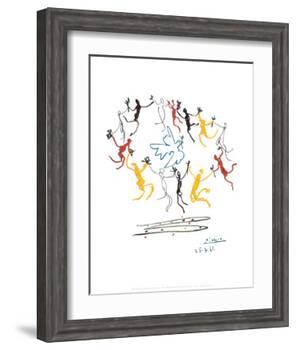The Dance of Youth-Pablo Picasso-Framed Art Print