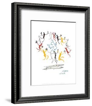 The Dance of Youth-Pablo Picasso-Framed Art Print