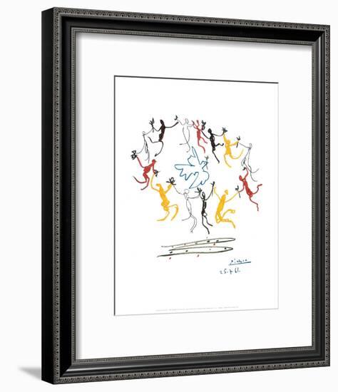 The Dance of Youth-Pablo Picasso-Framed Art Print