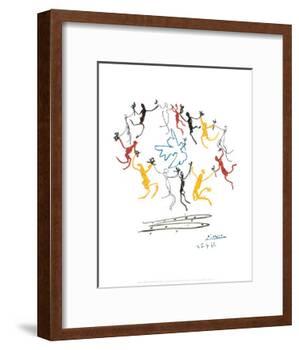 The Dance of Youth-Pablo Picasso-Framed Art Print