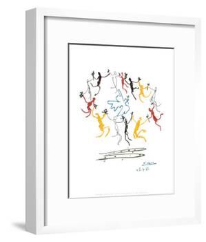 The Dance of Youth-Pablo Picasso-Framed Art Print