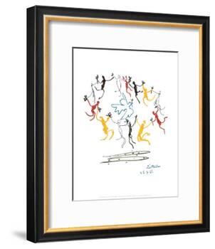 The Dance of Youth-Pablo Picasso-Framed Art Print