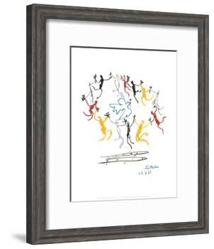 The Dance of Youth-Pablo Picasso-Framed Art Print