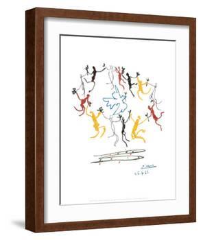 The Dance of Youth-Pablo Picasso-Framed Art Print