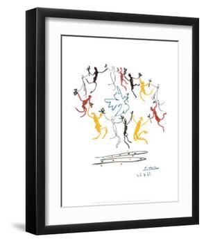 The Dance of Youth-Pablo Picasso-Framed Art Print