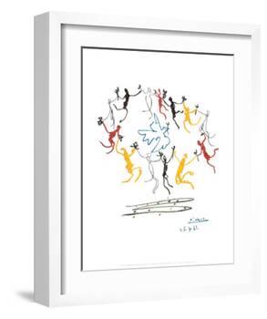The Dance of Youth-Pablo Picasso-Framed Art Print
