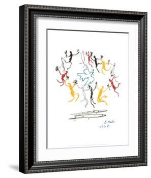 The Dance of Youth-Pablo Picasso-Framed Art Print