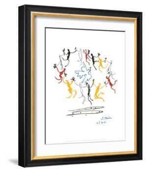 The Dance of Youth-Pablo Picasso-Framed Art Print