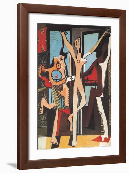 The Dance-Pablo Picasso-Framed Art Print