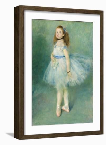 The Dancer, 1874 (Oil on Canvas)-Pierre Auguste Renoir-Framed Giclee Print