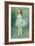 The Dancer, 1874 (Oil on Canvas)-Pierre Auguste Renoir-Framed Giclee Print