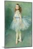 The Dancer, 1874 (Oil on Canvas)-Pierre Auguste Renoir-Mounted Giclee Print