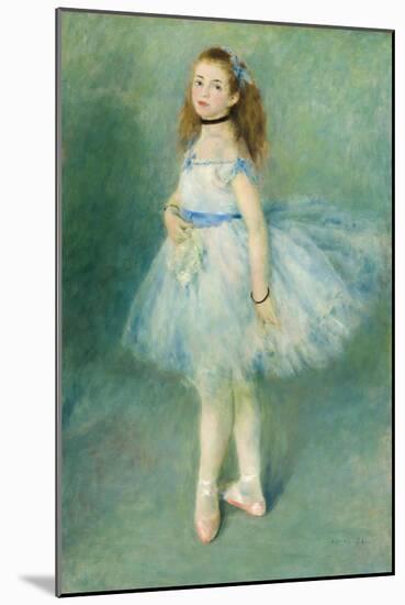 The Dancer, 1874 (Oil on Canvas)-Pierre Auguste Renoir-Mounted Giclee Print