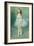 The Dancer, 1874 (Oil on Canvas)-Pierre Auguste Renoir-Framed Giclee Print