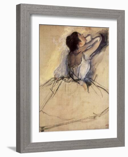 The Dancer, 1874-Edgar Degas-Framed Giclee Print