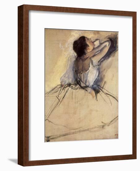 The Dancer, 1874-Edgar Degas-Framed Giclee Print