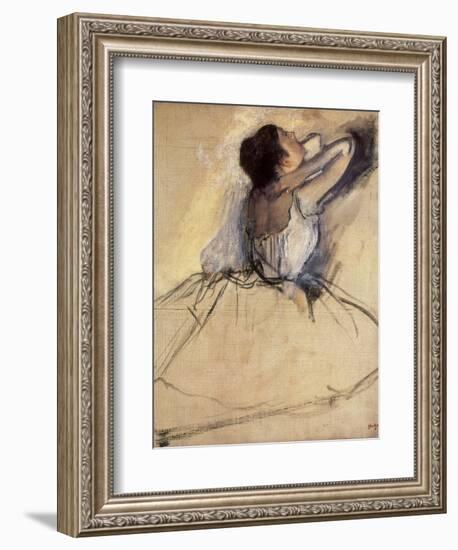 The Dancer, 1874-Edgar Degas-Framed Giclee Print