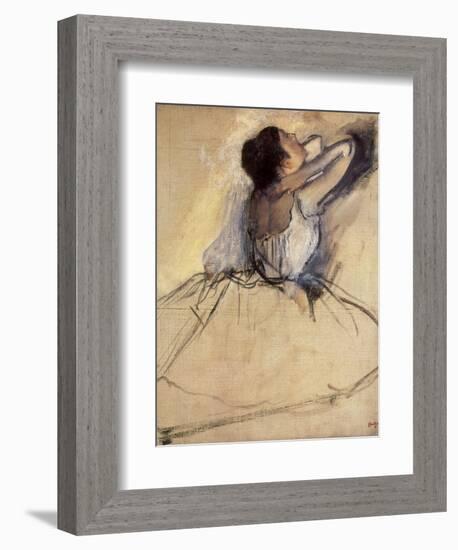 The Dancer, 1874-Edgar Degas-Framed Giclee Print