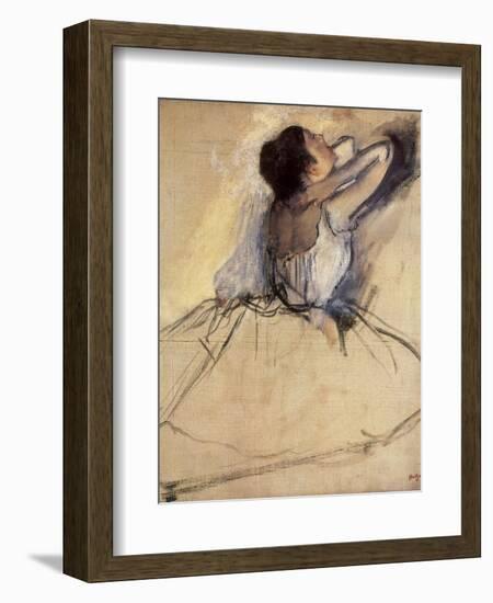 The Dancer, 1874-Edgar Degas-Framed Giclee Print