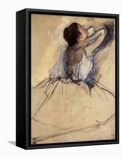 The Dancer, 1874-Edgar Degas-Framed Premier Image Canvas