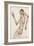 The Dancer, 1913-Egon Schiele-Framed Giclee Print